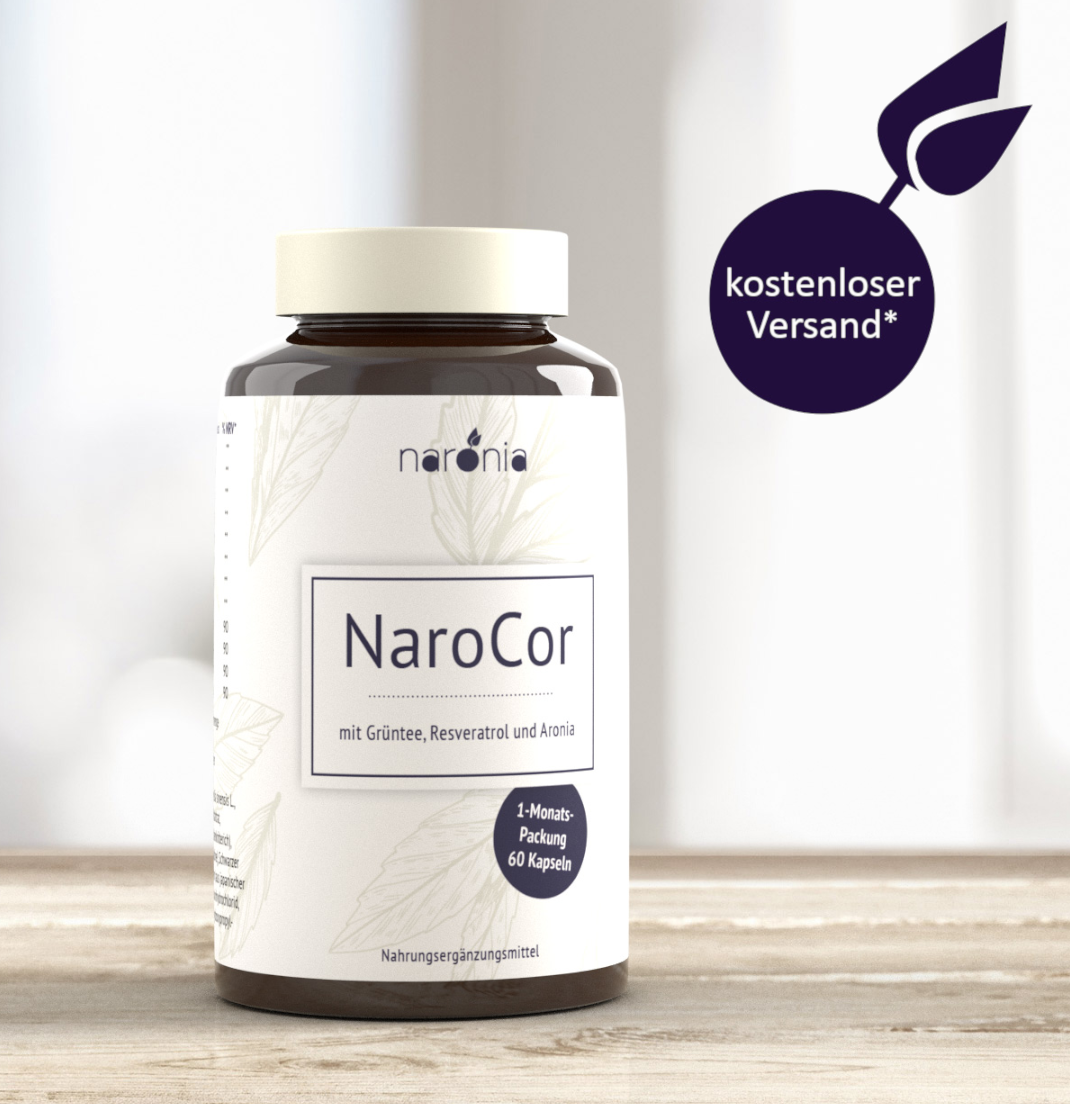 NaroCor — sanfte Pflanzenkraft aus der Natur NaroCor - 60 Kapseln